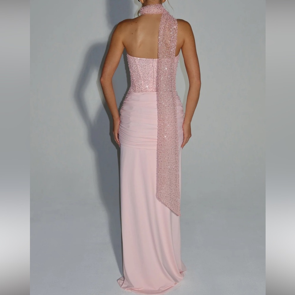 Babyboo Carina Maxi Dress Blush - Picture 3 of 3